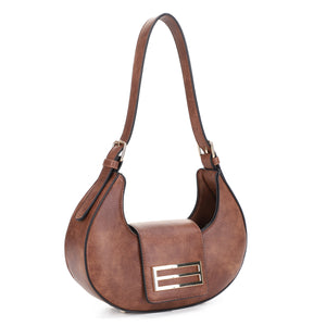 AS20676 Crescent Flap Shoulder Bag
