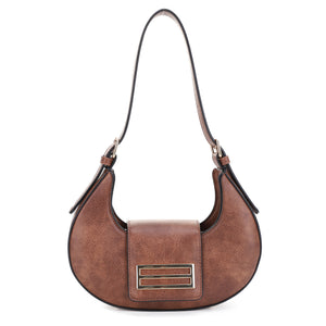 AS20676 Crescent Flap Shoulder Bag