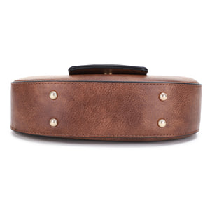 AS20676 Crescent Flap Shoulder Bag