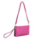 FC19107 Multicompartment Double Material Crossbody