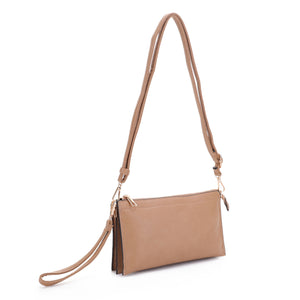 FC19107 Multicompartment Double Material Crossbody