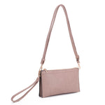FC19107 Multicompartment Double Material Crossbody
