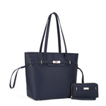FC60100 Susannah Belt Accent Tote Wallet Set