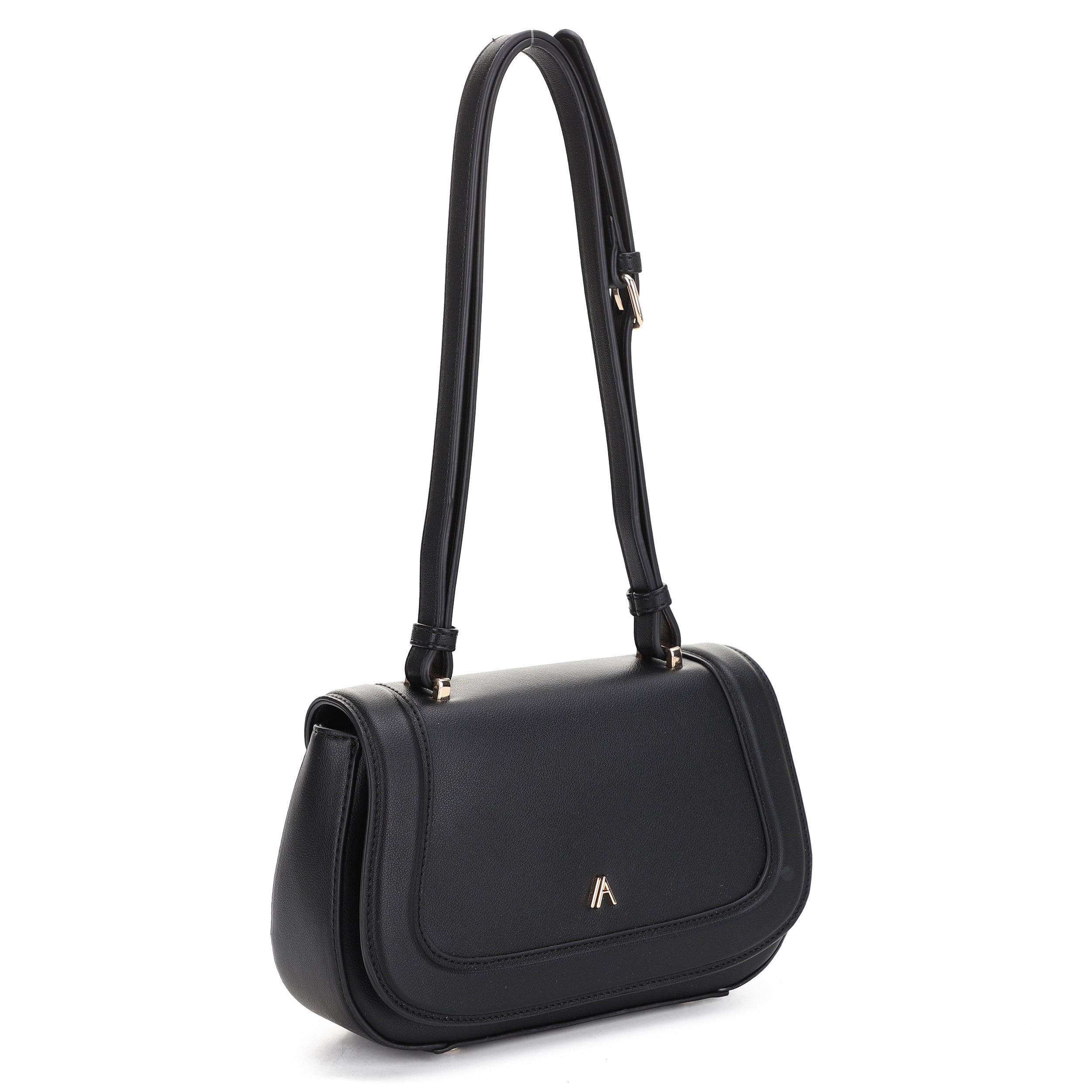IA25012 Rounded Flap Shoulder Crossbody