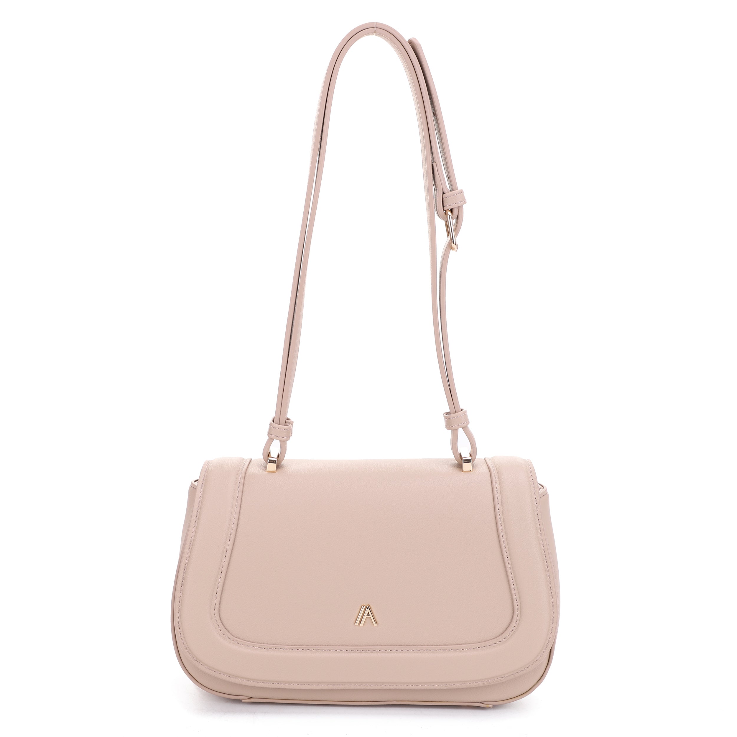 IA25012 Rounded Flap Shoulder Crossbody