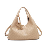 JX10131 Embossed Woven Satchel
