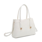 JX30190 Embossed Woven Satchel