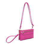 MT20480 Multicompartment Crossbody with Front Zipper Pocket