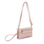 MT20480 Multicompartment Crossbody with Front Zipper Pocket