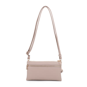 MT20480 Multicompartment Crossbody with Front Zipper Pocket