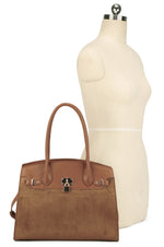 SJ60111 Uma Suede Satchel Set